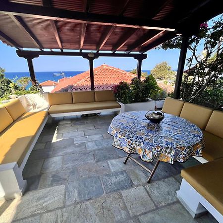 Casa Fagri - Maisonette With Sea View Agios Ioannis  エクステリア 写真