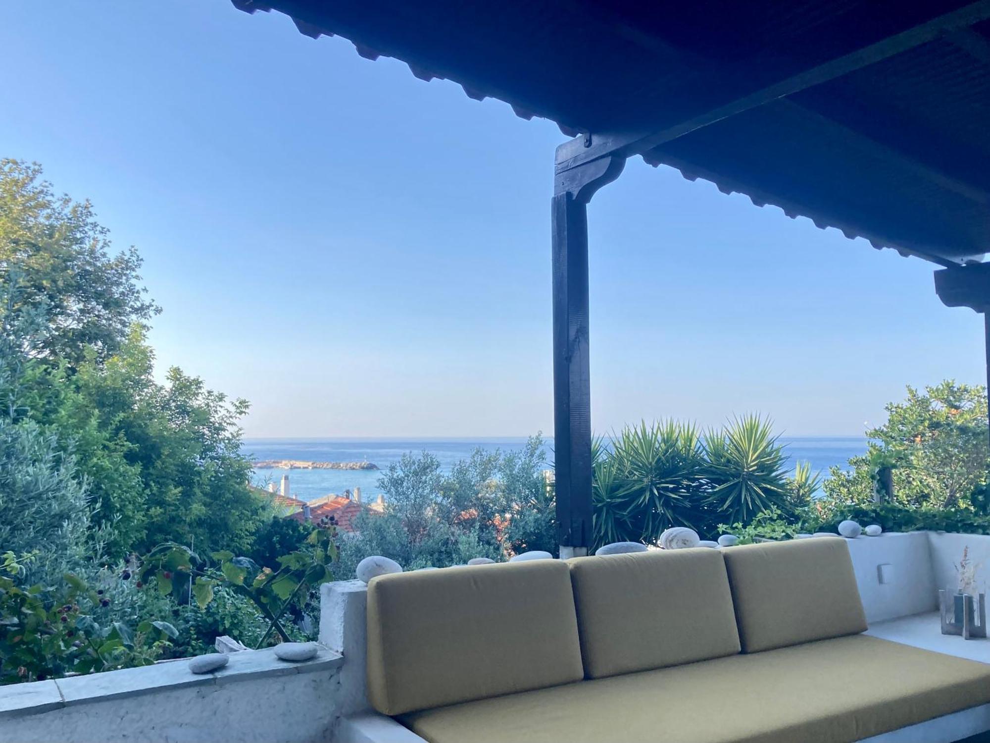 Casa Fagri - Maisonette With Sea View Agios Ioannis  エクステリア 写真